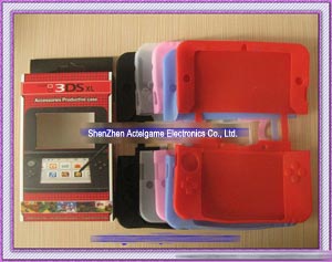3DSLL 3DS NDSixl NDSi NDSL 3DSLL Silicon Sleeve game accessory